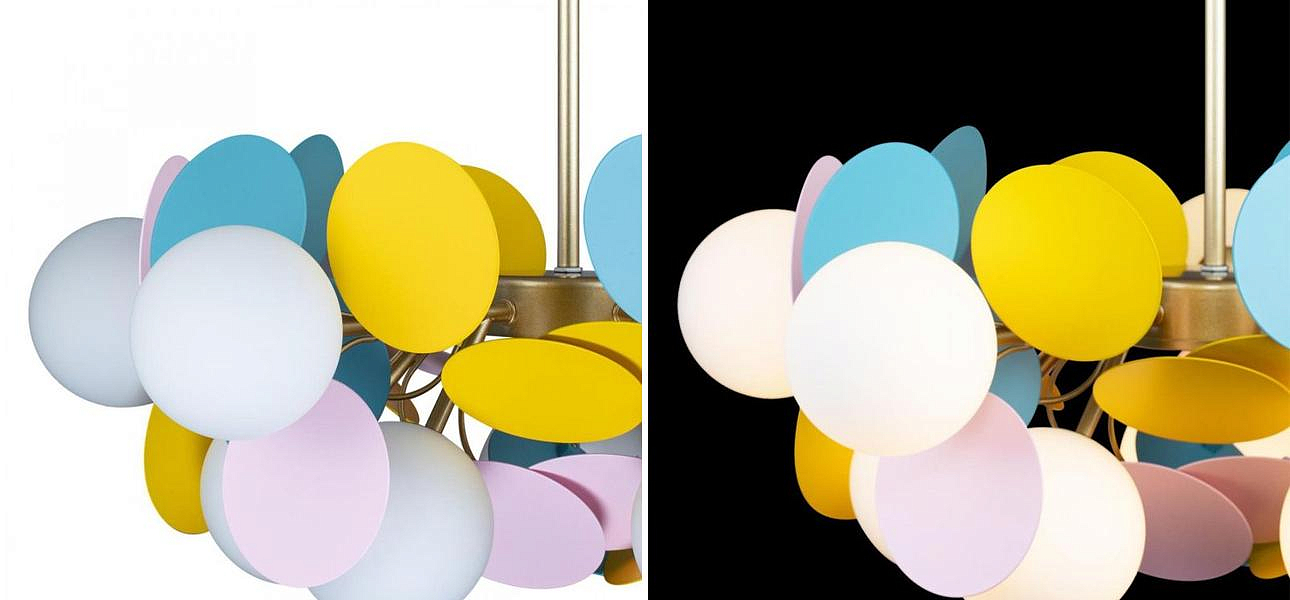 Люстра MATISSE Chandelier multicolor 10 ламп Люстра MATISSE Chandelier multicolor 10 ламп - Loft-Concept в Орле