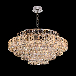 Люстра хрустальная в неоклассическом стиле на серебристом каркасе Majesty варинант исполнения - 5 | Loft Concept в Орле