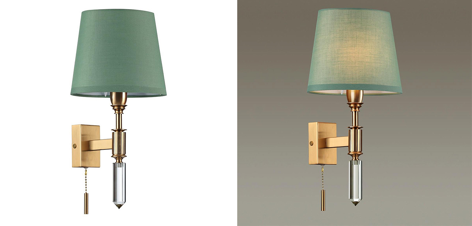 Бра Ramona Green Wall Lamp Бра Ramona Green Wall Lamp - Loft-Concept в Орле