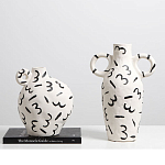 Декоративная ваза White Doodle Vase S варинант исполнения - 2 | Loft Concept в Орле