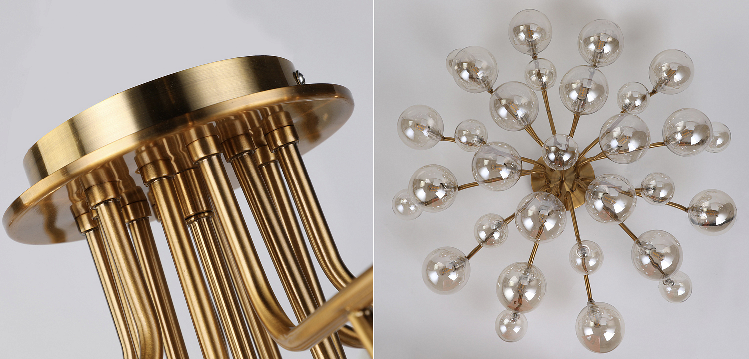 Люстра Berries Chandelier Flower bronze 18 Люстра Berries Chandelier Flower bronze 18 - Loft-Concept в Орле