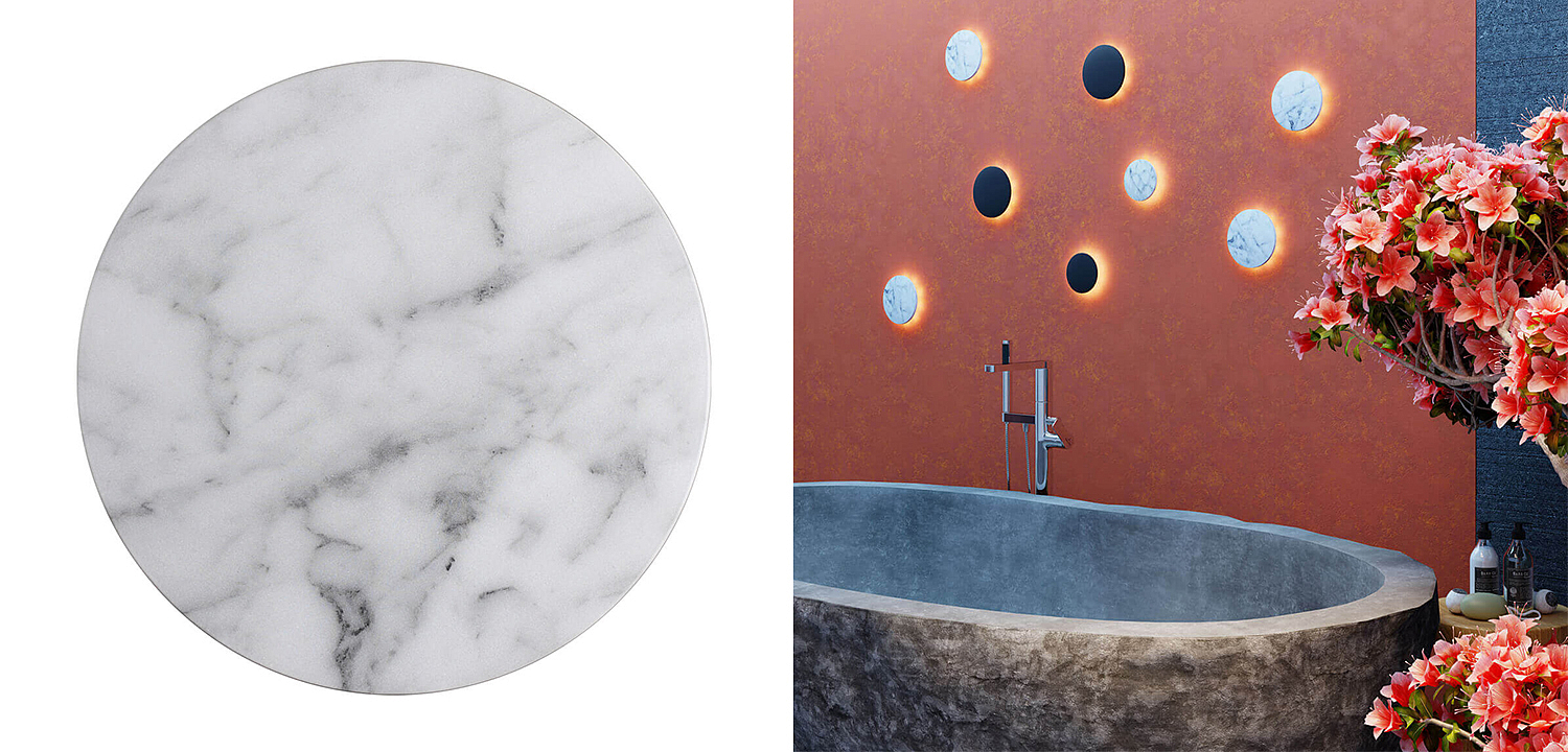 Бра Disco Piatto Marble Sconce - Loft-Concept в Орле