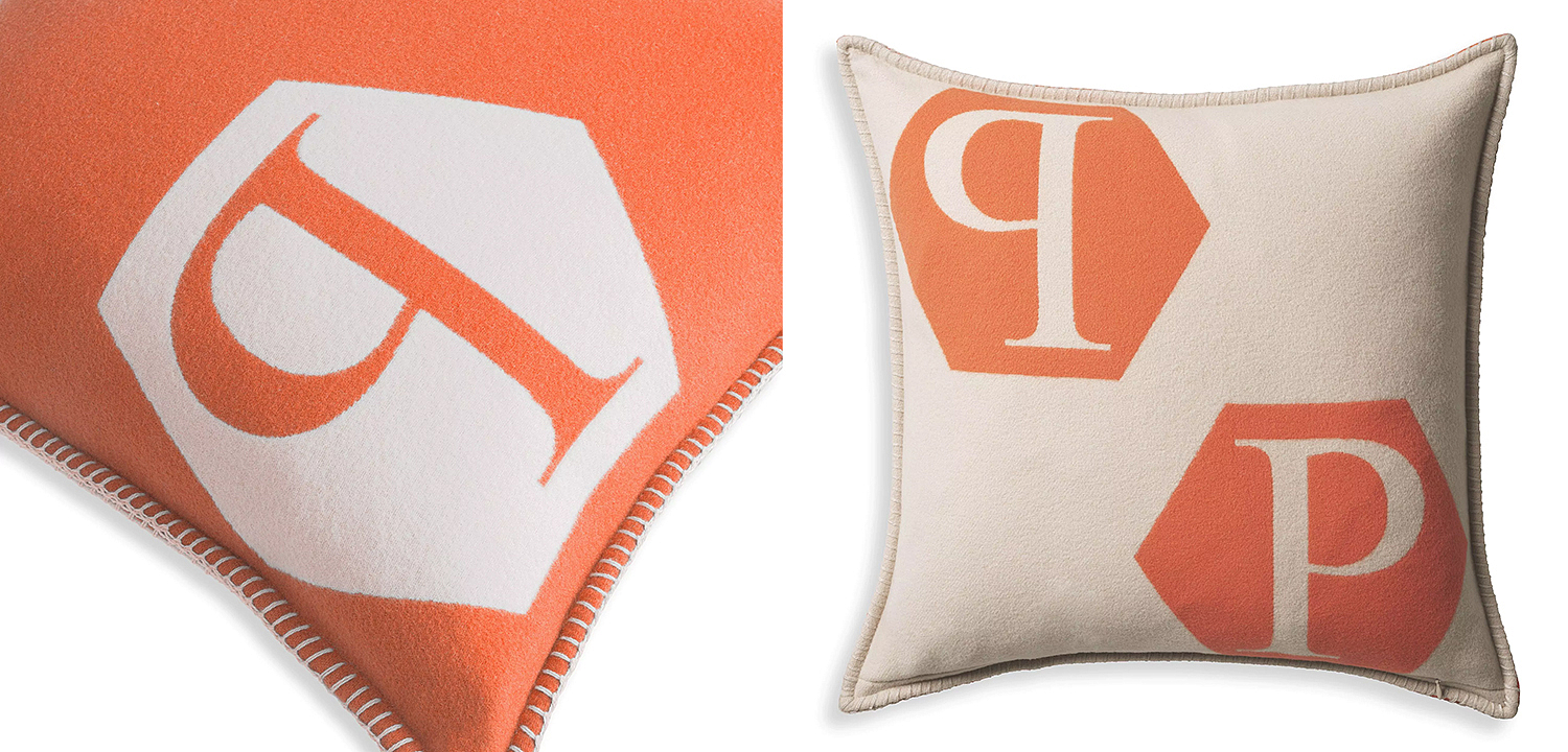 Подушка Philipp Plein Cushion Cashmere PP Logo 65 x 65 Orange Подушка Philipp Plein Cushion Cashmere PP Logo 65 x 65 Orange - Loft-Concept в Орле