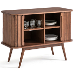 Низкий буфет с 2-мя раздвижными дверцами Toinette Light Cupboard варинант исполнения - 5 | Loft Concept в Орле