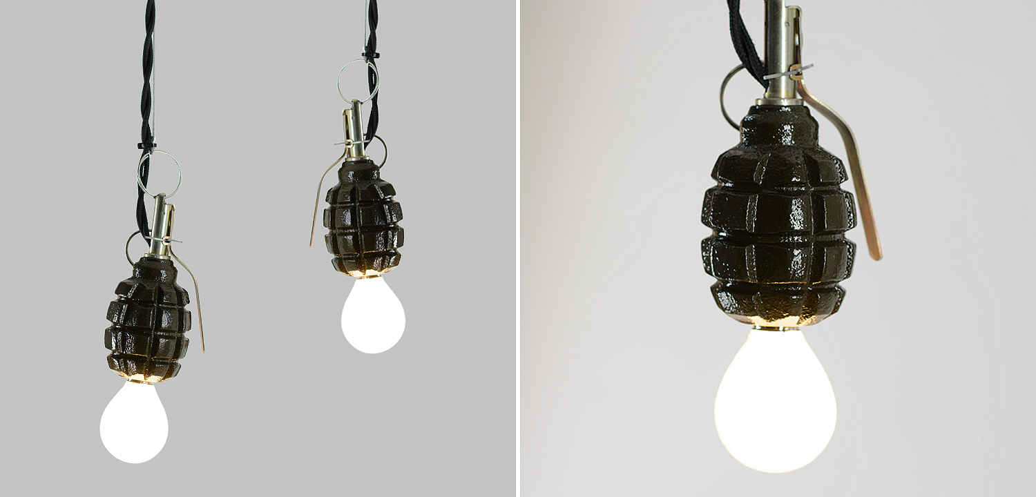 Подвесной светильник Grenade Lamp Подвесной светильник Grenade Lamp - Loft-Concept в Орле