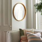 Зеркало круглое в раме из ротанга Wickerwork варинант исполнения - 6 | Loft Concept в Орле