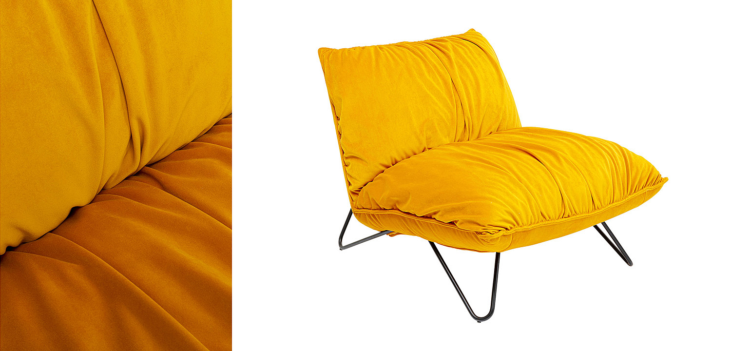 Кресло Velvet Turmeric Кресло Velvet Turmeric - Loft-Concept в Орле