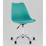 Офисный стул на металлическом основании EGGERY Blue пластик варинант исполнения - 1 | Loft Concept в Орле