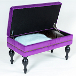 Мягкая банкетка с зоной для хранения Casket Violet варинант исполнения - 4 | Loft Concept в Орле