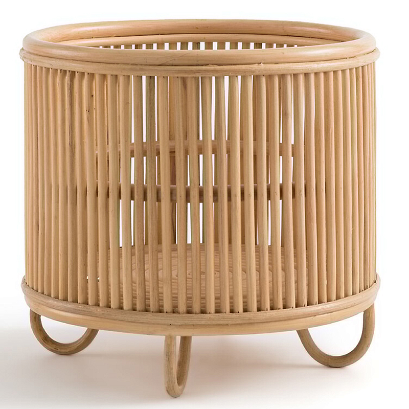 Кашпо ротанговое Wicker plant pot Бежевый Кашпо ротанговое Wicker plant pot Бежевый в Орле | Loft Concept