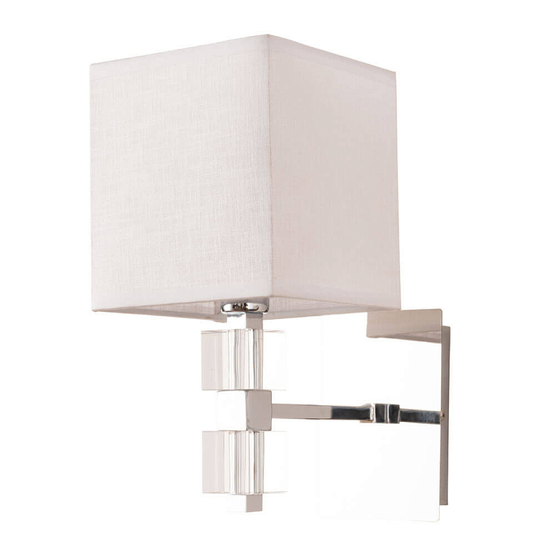 Бра Tradonico Sconces Chromium Хром Белый Прозрачный Бра Tradonico Sconces Chromium Хром Белый Прозрачный в Орле | Loft Concept