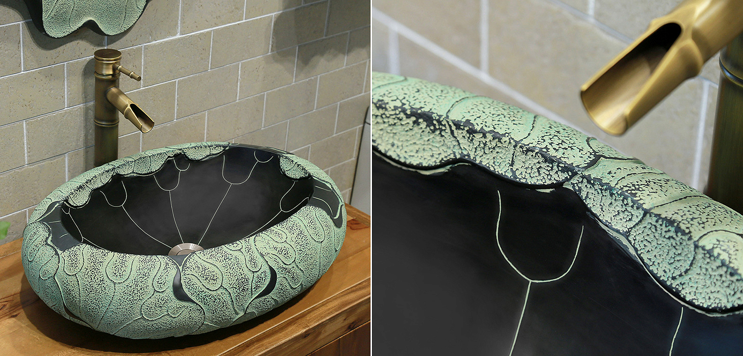 Раковина Lotus Leaf Oval Раковина Lotus Leaf Oval - Loft-Concept в Орле