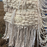 Вязанное панно для ресторана WINTER варинант исполнения - 3 | Loft Concept в Орле