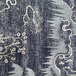 Мебельная ткань Вышивка серый цвет 130 см T2-39 варинант исполнения - 2 | Loft Concept в Орле