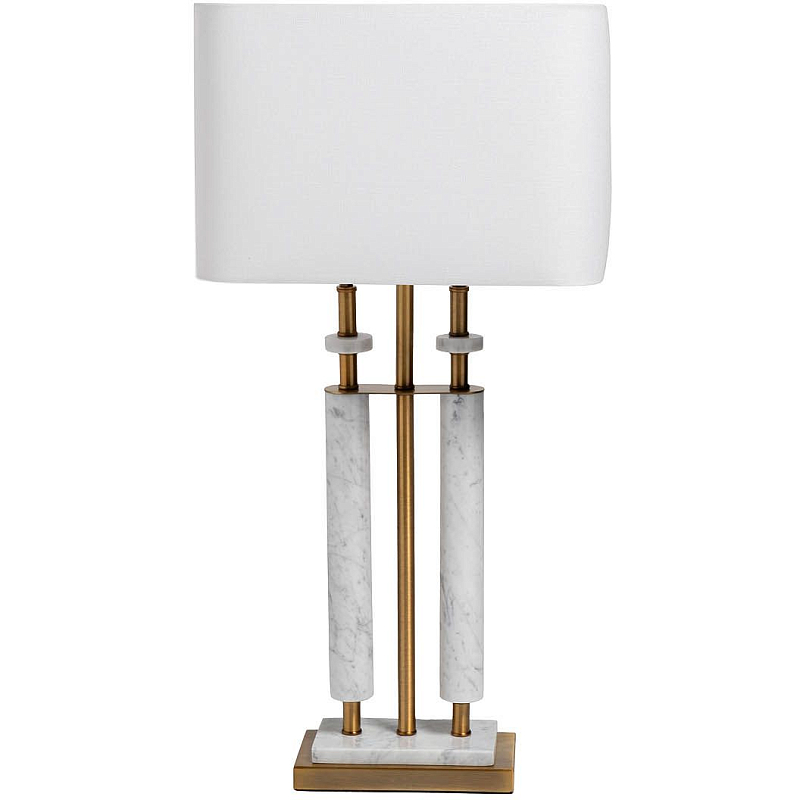 Настольная лампа White reflection border Белый Настольная лампа White reflection border Белый в Орле | Loft Concept
