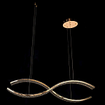 Люстра волнистой формы с фактурным хрустальным плафоном Light Delight варинант исполнения - 4 | Loft Concept в Орле