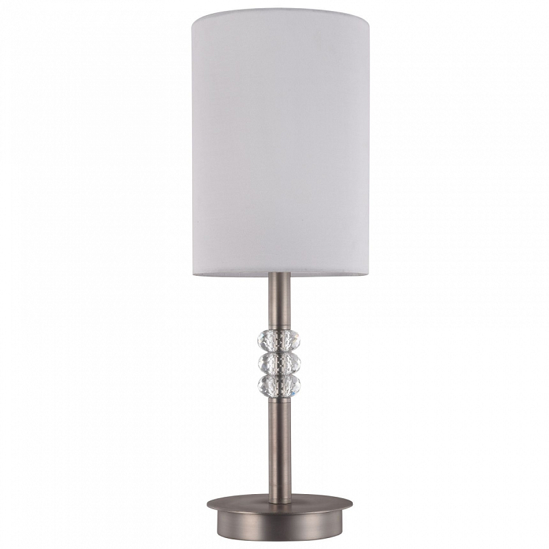 Настольная лампа Cornaro Table lamp Белый Никель Настольная лампа Cornaro Table lamp Белый Никель в Орле | Loft Concept