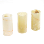 Ваза настольная цилиндрической формы из оникса Stone Vase варинант исполнения - 2 | Loft Concept в Орле