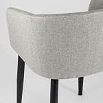 Мягкое кресло на металлических ножках Shaggy Grey варинант исполнения - 7 | Loft Concept в Орле