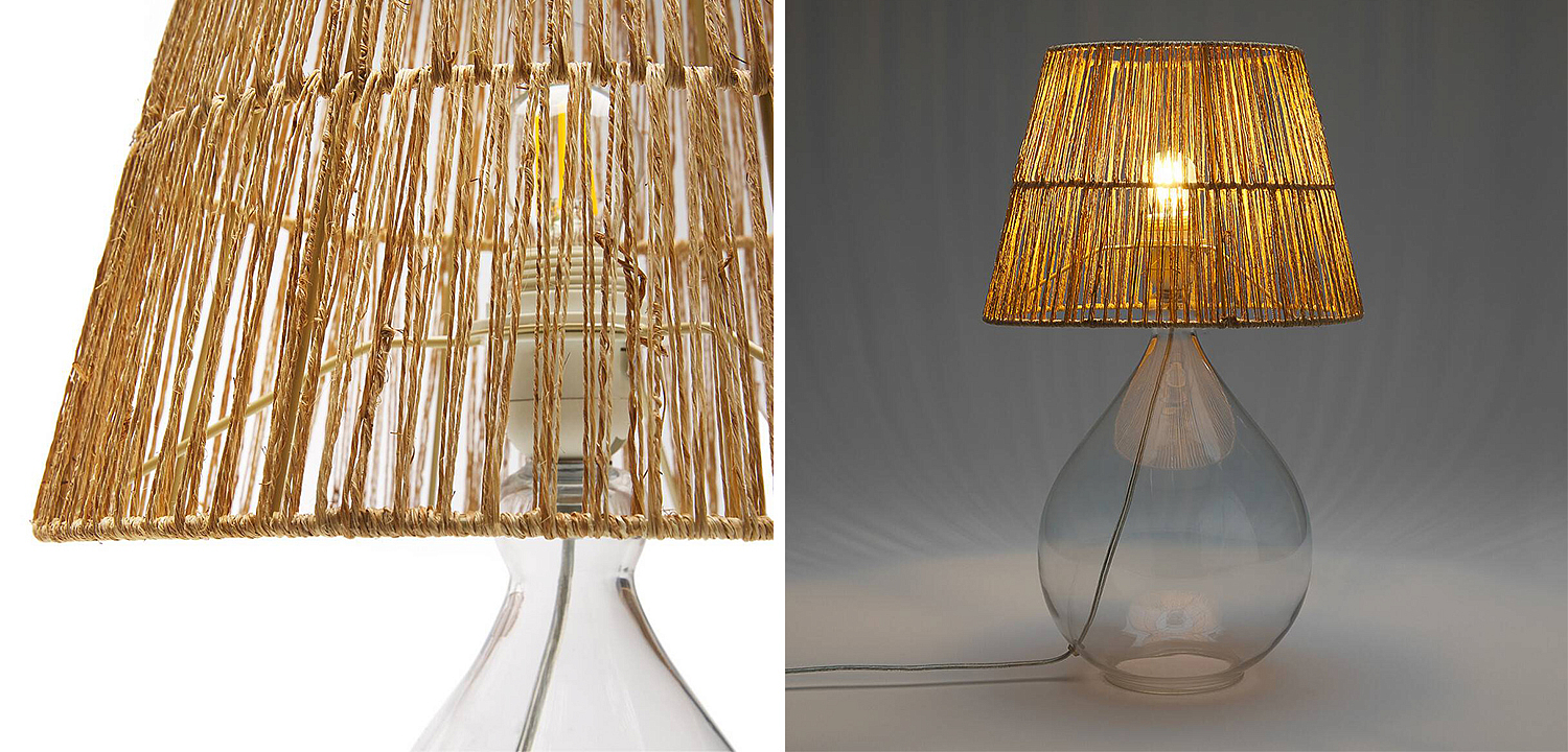 Настольная лампа Ronni Glass Table lamp Настольная лампа Ronni Glass Table lamp - Loft-Concept в Орле
