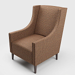 Мебельная ткань Шенилл терракотовый цвет 142 см T4-58 варинант исполнения - 5 | Loft Concept в Орле