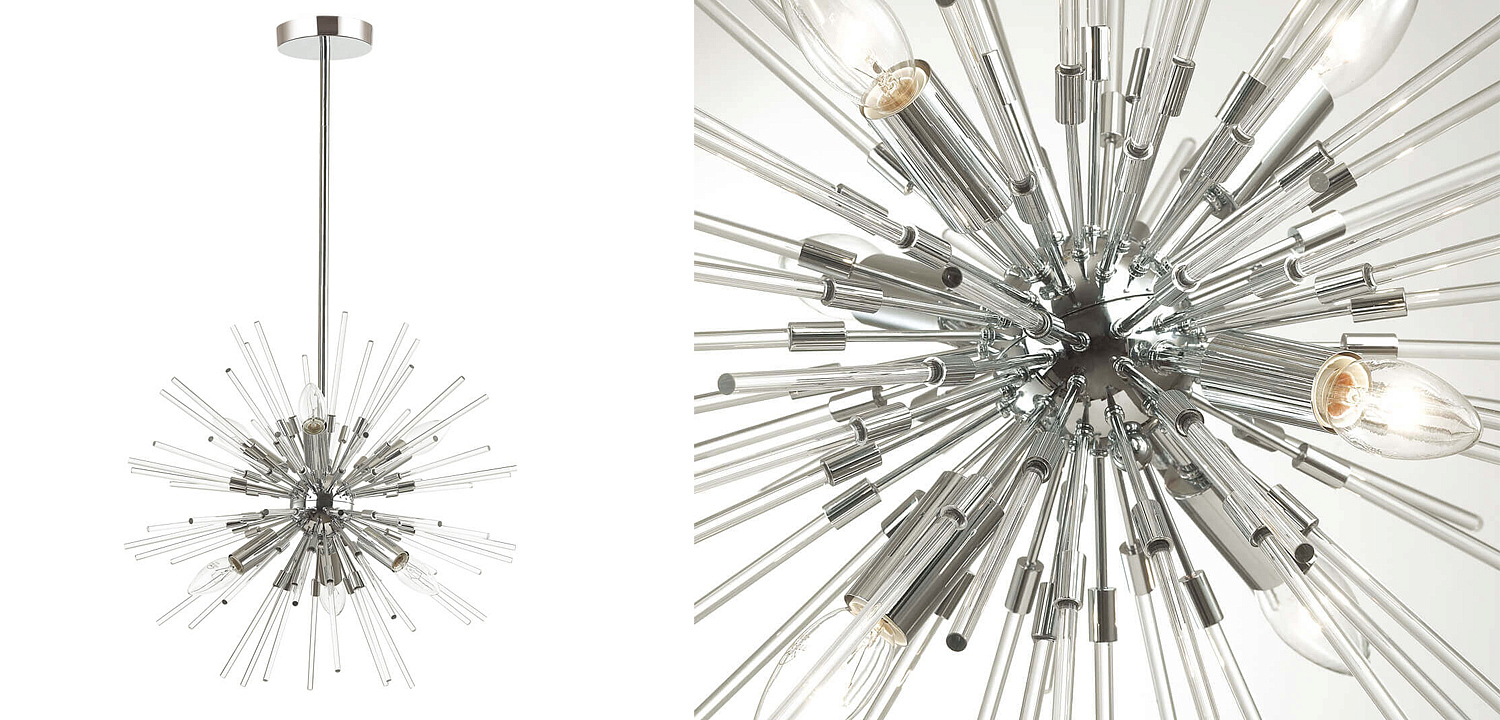 Люстра Welund Sputnik Chandelier chromium Люстра Welund Sputnik Chandelier chromium - Loft-Concept в Орле