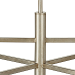 Люстра с 6-ю белыми матовыми плафонами из стекла в форме цилиндра Longitude варинант исполнения - 2 | Loft Concept в Орле