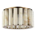 Потолочный светильник из стекла и премиального алебастра Ravishment варинант исполнения - 2 | Loft Concept в Орле