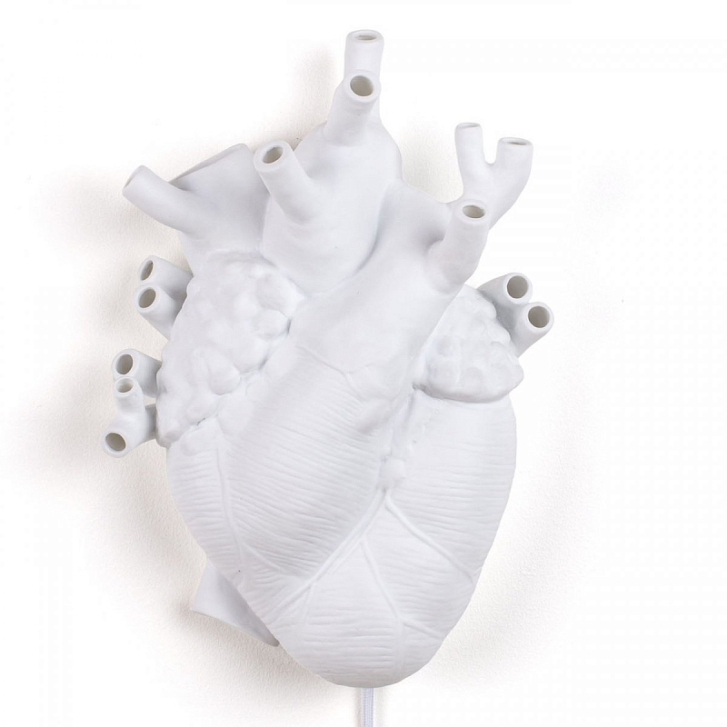 Бра Seletti Heart Lamp Белый Бра Seletti Heart Lamp Белый в Орле | Loft Concept