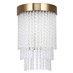 Бра с прозрачными стеклянными трубочками и металлическим основанием Nembus варинант исполнения - 1 | Loft Concept в Орле