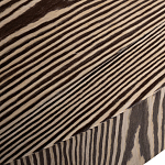 Столик журнальный круглый с полосатым узором Zebroids варинант исполнения - 8 | Loft Concept в Орле