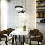 Гипсовая 3D панель с принтографией PM-20 варинант исполнения - 3 | Loft Concept в Орле