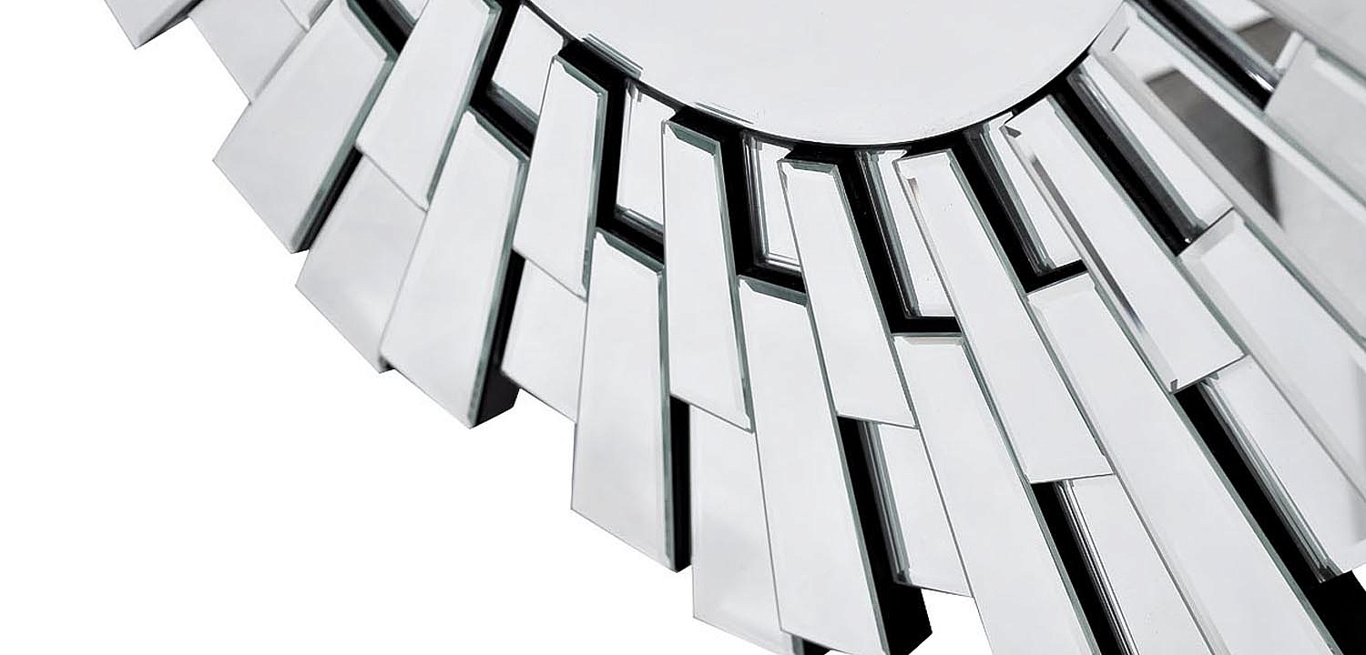 Зеркало Mirror Beams Round Mirror Зеркало Mirror Beams Round Mirror - Loft-Concept в Орле