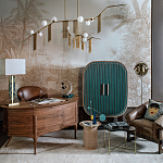 Дизайнерский письменный стол Bean Desk  варинант исполнения - 7 | Loft Concept в Орле