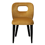 Стул велюровый горчичный Verified варинант исполнения - 2 | Loft Concept в Орле