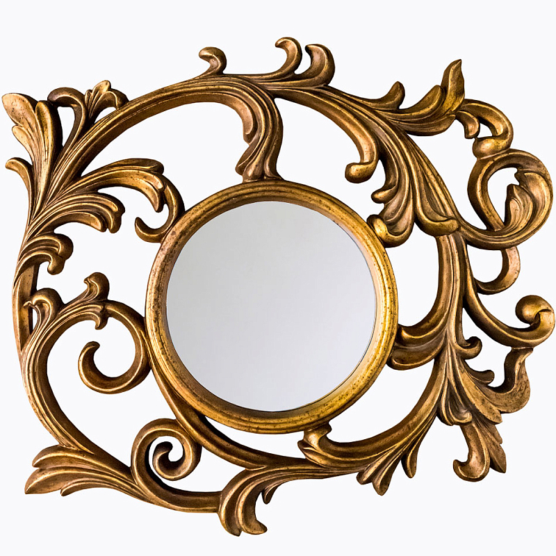 Зеркало настенное с рамой цвета античная бронза Classic Ornament Mirror Античная Бронза Зеркало Зеркало настенное с рамой цвета античная бронза Classic Ornament Mirror Античная Бронза Зеркало в Орле | Loft Concept