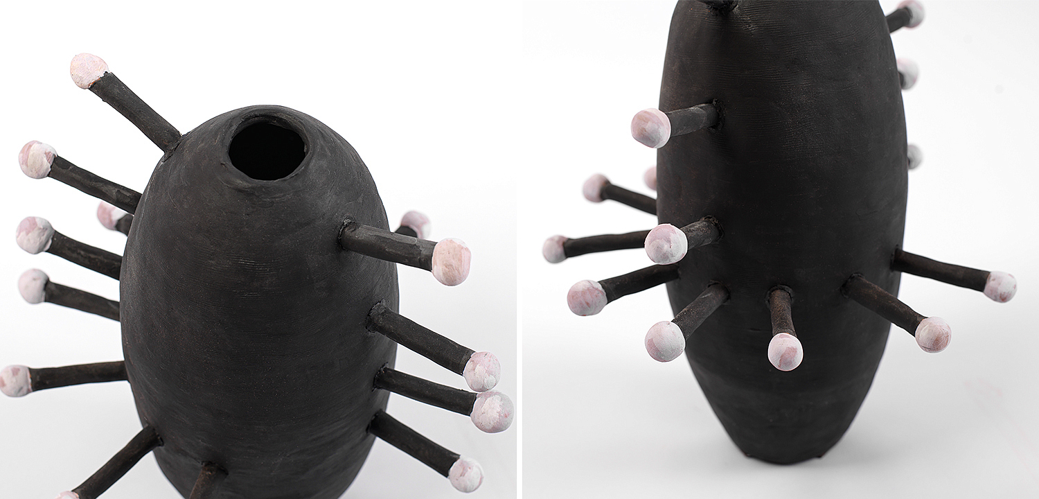 Ваза Kwanza Round Spikes Vase Ваза Kwanza Round Spikes Vase - Loft-Concept в Орле