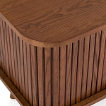 ТВ-тумба с двумя раздвижными дверцами Toinette Brown TV Stand варинант исполнения - 4 | Loft Concept в Орле