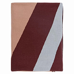 Плед из хлопка с геометрическим рисунком Elan Stripe Addison варинант исполнения - 5 | Loft Concept в Орле