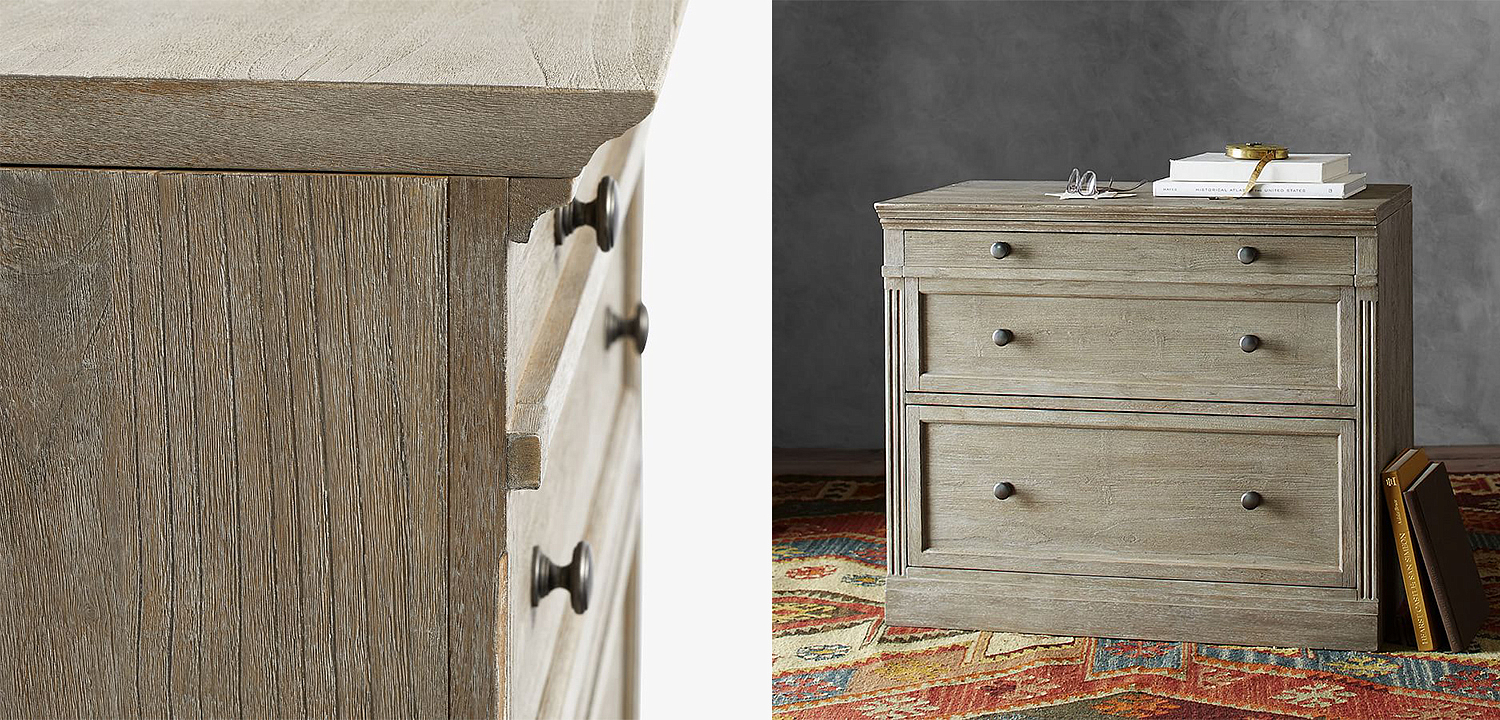Комод с двумя ящиками Benjamin Chest of 2 Drawers Комод с двумя ящиками Benjamin Chest of 2 Drawers - Loft-Concept в Орле