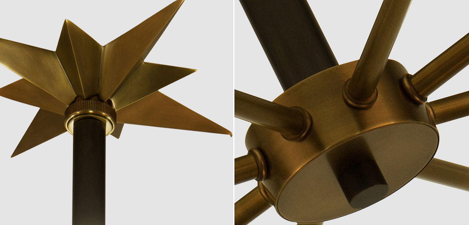 Люстра Base Star Chandelier Люстра Base Star Chandelier - Loft-Concept в Орле