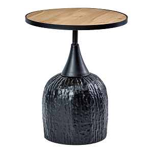 Приставной столик с факутрным черным основанием Ethiopia