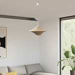 Подвесной вязаный бежевый светильник «Звезда Востока 01» варинант исполнения - 2 | Loft Concept в Орле