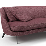 Мебельная ткань Шенилл фиолетовый цвет 138 см T4-25 варинант исполнения - 4 | Loft Concept в Орле