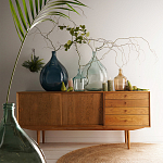 Ваза-бутыль из стекла TRANSPARENT FORMS 56 варинант исполнения - 12 | Loft Concept в Орле