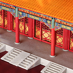 Храм Конфуция Тайвань миниатюра для интерьера в китайском стиле варинант исполнения - 3 | Loft Concept в Орле