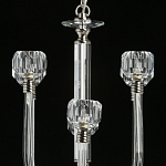 Люстра с 8-ю лампами и гранеными стеклянными плафонами Prism Gala варинант исполнения - 9 | Loft Concept в Орле