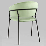 Стул в велюре фисташкового цвета Horizon варинант исполнения - 5 | Loft Concept в Орле