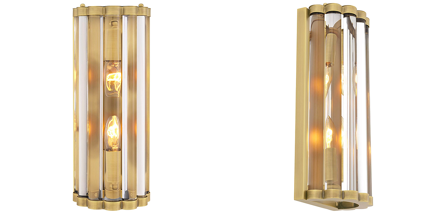 Бра Eichholtz Wall Lamp Amalfi S Brass Бра Eichholtz Wall Lamp Amalfi S Brass - Loft-Concept в Орле
