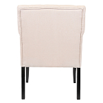 Кресло Addison Chic Armchair beige flax варинант исполнения - 2 | Loft Concept в Орле
